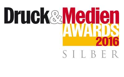 Druck&Medien Awards Silber 2016